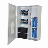 MAXIMAL77FV Altronix 16 Channel 9.7Amp 24VDC Access Control Power Supply in UL Listed NEMA 1 Indoor 19 W x 26 H x 6.25 D Steel Electrical Enclosure