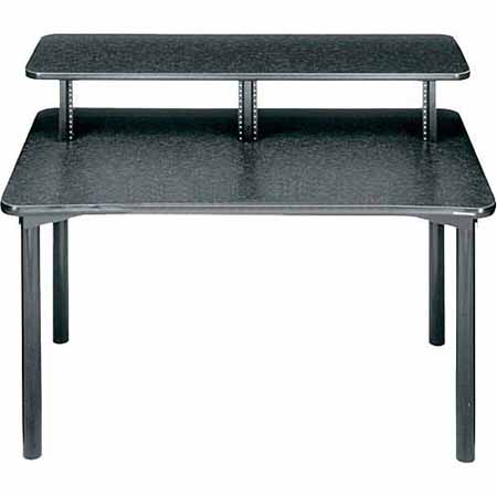 MDV-DSK Middle Atlantic 48 Inch Straight Desk, Includes 2 X 4 Space Overbridge