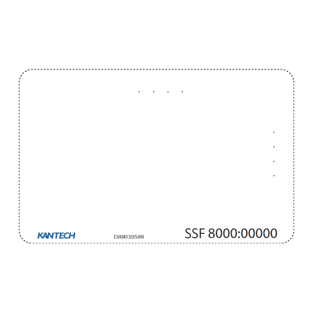 MFP-2KDYE Kantech ioSmart cards for dye sub MIFARE Plus 2K Smart Card type X Printable ISO