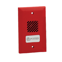 1610224 Potter MH-120R Red Polarized & Low Current Piezo Alert Signaling Device-DISCONTINUED