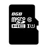 MICROSD10/8GB Micro SD Card - 8GB