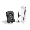 MKFOB Legrand On-Q Three Button Key Wireless Key Fob with Visor Clip - Black