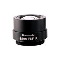 MPL8.0 Arecont Vision 8mm, 1/1.8", f1.8, CS-Mount, Fixed Iris