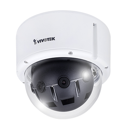 [DISCONTINUED] MS8392-EV Vivotek 6mm 7FPS @ 7552 x 1416 Outdoor Day/Night WDR Multi-Sensor Panoramic Dome IP Security Camera 24VAC/PoE - Extreme Weather