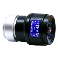 MY110M Theia 1/2.5 C Mount 1.68mm F/1.8 3MP Ultra Wide IR Corrected Manual Iris Lens