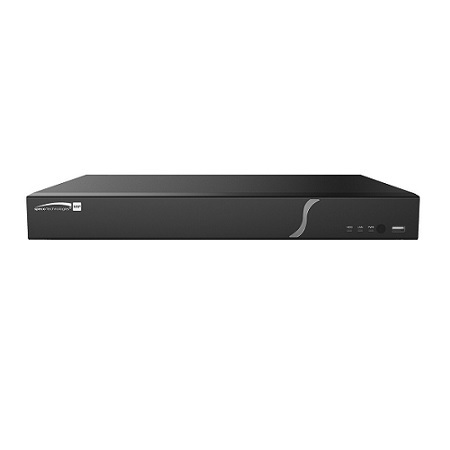 N16NRP8TB Speco Technologies 16 Channel NVR 480FPS @ 8MP - 8TB with Built-in 16 Port PoE