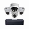 N4A21K33 Flir 4 Channel NVR Kit 120FPS @ 1080p - 2TB w/ 4 Port PoE and 1 x 8MP Vandal Dome and 3 x 4MP Eyeball IP Security Cameras