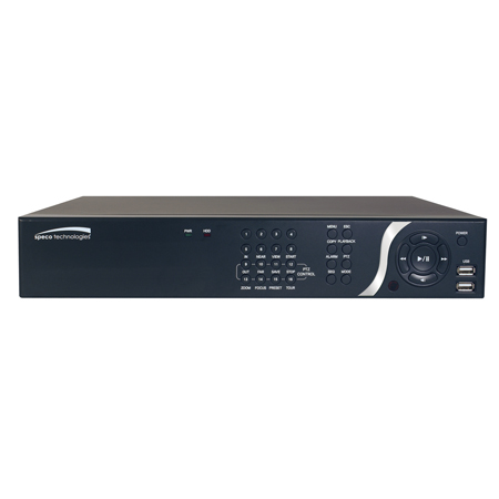 N4NSP4TB Speco Technologies 4 Channel NVR 20Mbps Max Throughput - 4TB