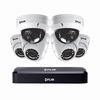 N8A32K44 Flir 8 Channel NVR Kit 240FPS @ 1080p - 3TB w/ 8 Port PoE and 2 x 8MP Vandal Dome and 4 x 4MP Eyeball IP Security Cameras
