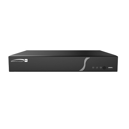 N8NRL14TB Speco Technologies 8 Channel NVR 240FPS @ 8MP - 14TB with 8 Built-in PoE Ports