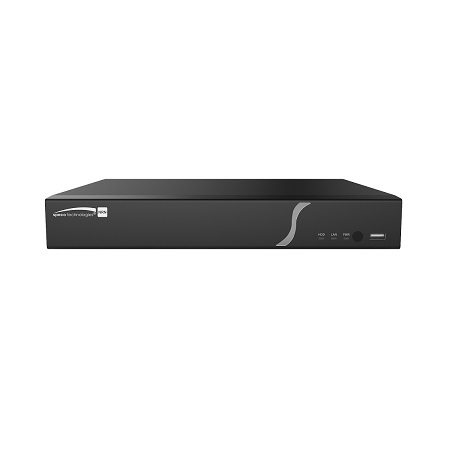N8NRN16TB Speco Technologies 8 Channel NVR 80Mbps Max Throughput - 16TB  with 8 Built-in PoE Ports