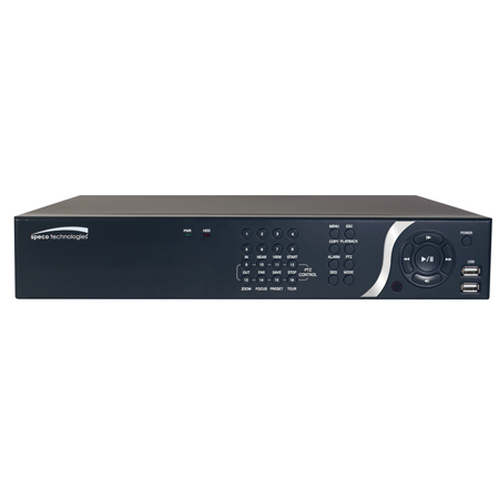 N8NS4TB Speco Technologies 8 Channel Network Video Server with 4TB HDD