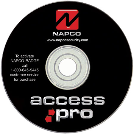 NAX-2000 NAPCO NAX Access Pro Software w/ 1 Security Dongle
