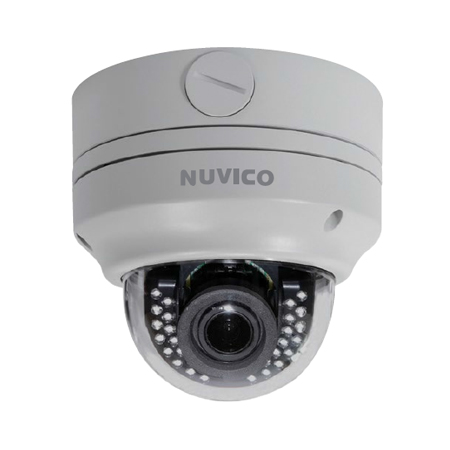 NC-4M-OV31AF Nuvico 3.3-10.5mm Motorized 20FPS @ 4MP Outdoor IR Day/Night Dome IP Security Camera 12VDC/PoE
