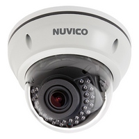 NC-5M-OV21-BSTOCK Nuvico 2.8~11mm Varifocal 10FPS @ 5MP Outdoor IR Day/Night Dome IP Security Camera 12VDC/PoE
