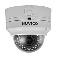 NC2-5M-OV31 Nuvico 3.3-10.5mm Varifocal 10FPS @ 5MP Outdoor IR Day/Night WDR Dome IP Security Camera 12VDC/PoE
