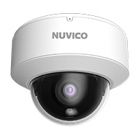 NCT-5ML-OV2 Nuvico Xcel Series 2.8mm 20FPS @ 5MP Indoor/Outdoor IR Day/Night DWDR Vandal Dome IP Security Camera 12VDC/PoE