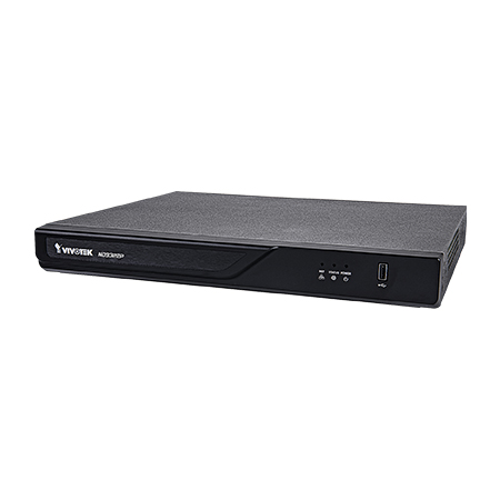 [DISCONTINUED] ND9322P-V2 Vivotek 8 Channel NVR 128Mbps Max Throughput - No HDD with Built-in 8 Port PoE