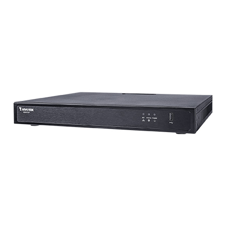 [DISCONTINUED] ND9322P Vivotek 8 Channel NVR 64Mbps Max Throughput - No HDD with Built-in 8 Port PoE