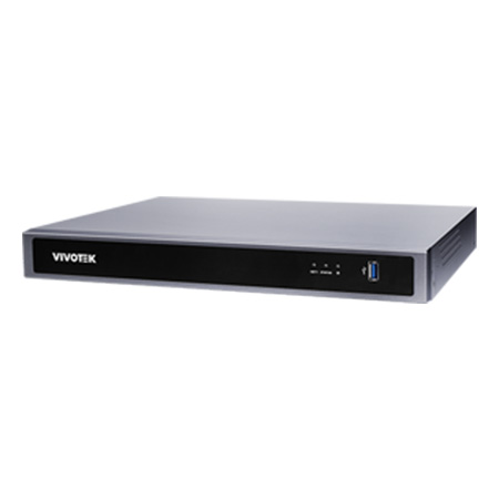 ND9426P Vivotek 16 Channel NVR 192Mbps Max Throughput - No HDD w/ Built in 16 Port PoE