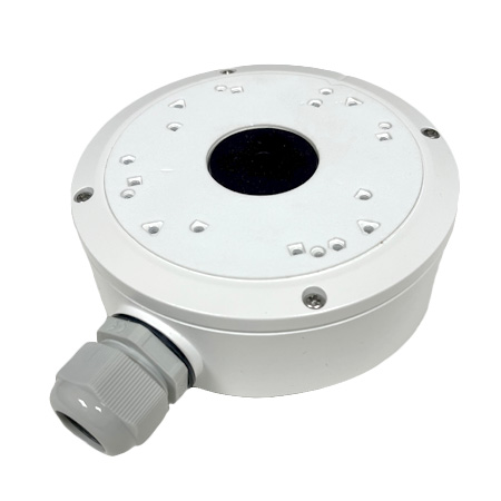NJB130 Nuvico Xcel Series Junction Box For Specific Varifocal Lens Bullet and Eyeball Cameras