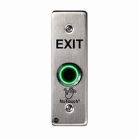 NT-SS001-EN STI NoTouch Stainless Steel IR Switch - Slim/Mullion Mount w/ Back Box - Exit