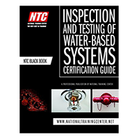 [DISCONTINUED] NTC-BLACK 09 NTC Black Book - NICET Sprinkler Inspection & Testing