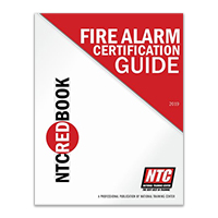 [DISCONTINUED] NTC-RED-19 02 NTC Red Book - Fire Alarm Certification Guide 2019 - NICET Levels 1-4