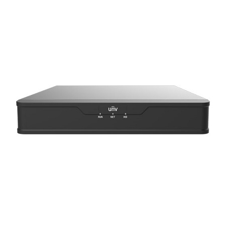 [DISCONTINUED] NVR301-04E2-P4 Uniview 4 Channel NVR 80Mbps Max Throughput - No HDD with 4 Port PoE