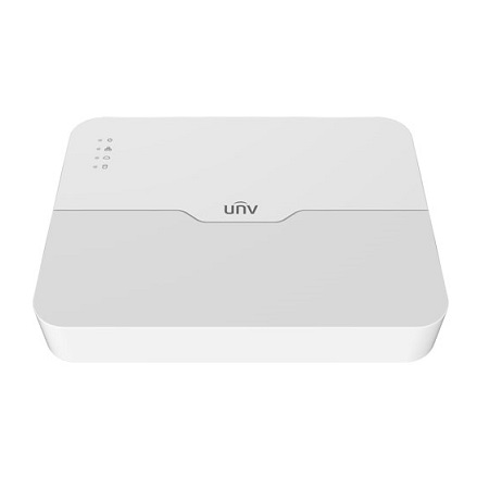 NVR301-08LS3-P8 Uniview Easy LS3-P Series 8 Channel NVR 64Mbps Max Throughput - No HDD with Built-in 8 Port PoE