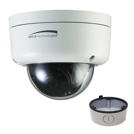 O2D6M Speco Technologies 2.9-12mm Motorized 30FPS @ 1920 x 1080 Outdoor IR Day/Night WDR Dome IP Security Camera 12VDC