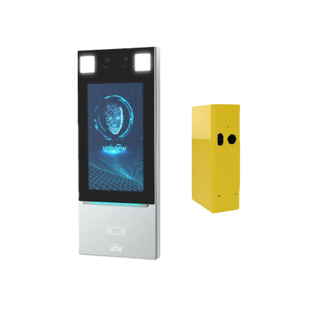 OET-213H-BTS1 Uniview Heat-Tracker Series Face Recognition Access Control Terminal with Wrist Temperature Detection Module