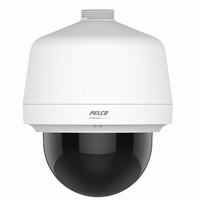 P1220-PWH1 Pelco 4.3-86mm 20x Optical Zoom 30FPS @ 1920 x 1080 Indoor Day/Night PTZ IP Security Camera 24VAC/POE - Pendant