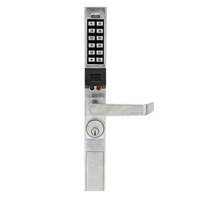 PDL1350-10B2 Alarm Lock Narrow Style Lock - Knob for Adams Rite 4070, MS18505, & MS1950 Series Deadbolt - Duronodic Finish