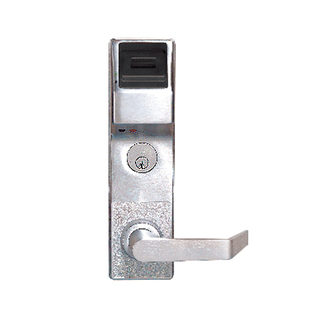 PL3500CRL-3 Alarm Lock Electronic Proximity Mortise Lock - Straight Lever Classroom Function Left Hand - Polished Brass Finish