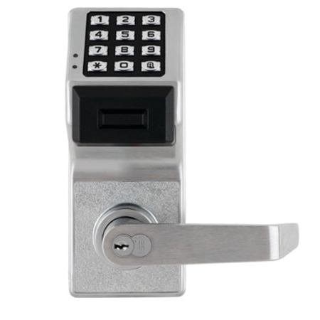 PDL6100-10B-Y Alarm Lock Networx Proximity Digital Lock - Yale Standard Key Override - Duronodic Finish