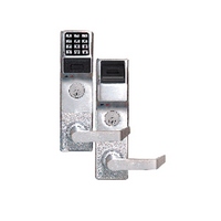 PDL6600CRR-26D Alarm Lock Networx Electronic Proximity Digital Mortise Lock - Straight Lever Classroom Function Right Hand w/ Door Position Switch - Satin Chrome Finish
