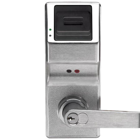 PL3075IC-3 Alarm Lock Electronic Digital Proximity Lock - Interchangeable core Regal - Polished Brass Finish