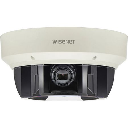 PNM-9080VQ Hanwha Techwin 2.8-12mm Motorized 60FPS @ 1080p Outdoor Vandal Day/Night WDR Multi-sensor Multi-directional Panoramic Dome IP Security Camera 12VDC/POE