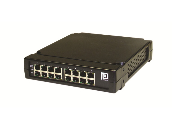 POE125U-8-C Phihong 8 Port Gigabit Power over Ethernet Midspan for 10/100/1000 Base-T Networks with Cisco Legacy Support