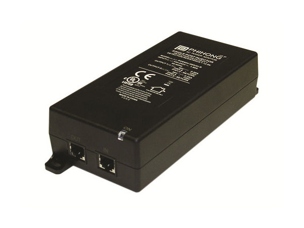POE36D-1AT Phihong 33.6W Power over Ethernet Adapter High Power Single Port Injector with DC Input