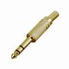 Show product details for PP19G Vanco Conductor 1/4 Stereo Plug Solder Cable Mount Gold