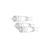 PPP18 Vanco Cable RG59A Co-Phase PL259/2-PL259 18ft
