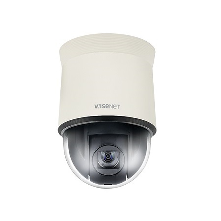 QNP-6230 Hanwha Techwin 4.44~102.2mm 32x Optical Zoom 60FPS @ 1920 x 1080 Indoor Day/Night WDR PTZ IP Security Camera 24VAC/PoE