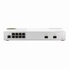 QSW-M2108-2S QNAP 8 x 2.5GbE Ports + 2 x 10GbE SFP Ports Layer 2 Web Managed Switch for SMB Network Deployment