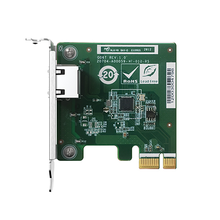 QXG-2G1T-I225 QNAP Single Port 2.5GbE 4-Speed Network Card