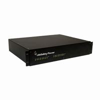 RA600-24 LifeSafety Power RA600 Series 25 Amp 24VAC Access Control and CCTV Power Supply in UL Listed Indoor 19" W x 3.5" H x 14" D Rackmount Electrical Enclosure