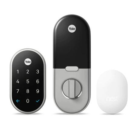 RB-YRD540-WV-619 Yale Nest X Yale Lock Bundle with Connect - Satin Nickel