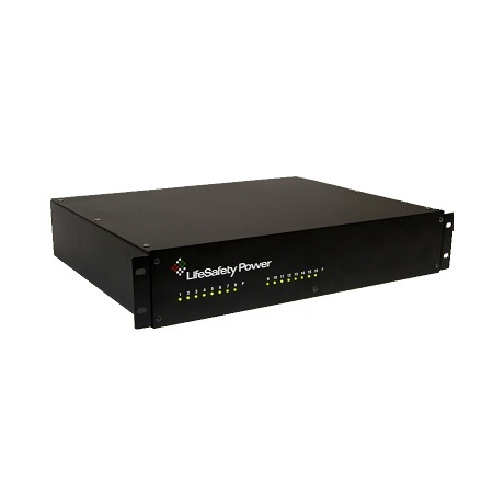 RD150/150-16N LifeSafety Power RD150N Series 12 Amp 12VDC 6 Amp 24VDC 16 Auxiliary Distribution Outputs Access Control and CCTV Power Supply in UL Listed Indoor 19" W x 3.5" H x 14" D Rackmount Electrical Enclosure