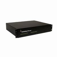 RD150-16N LifeSafety Power RD150N Series 12 Amp 12VDC 16 Auxiliary Distribution Outputs Access Control and CCTV Power Supply in UL Listed Indoor 19" W x 3.5" H x 14" D Rackmount Electrical Enclosure